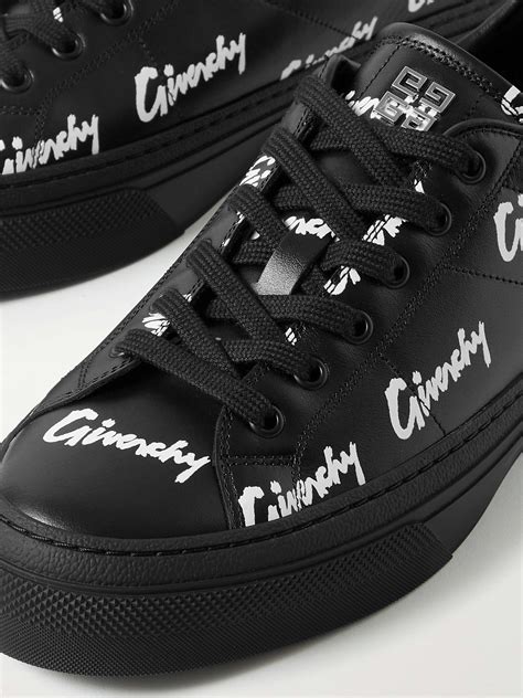 givenchy city leather zip sneakers|Givenchy city sport shoes.